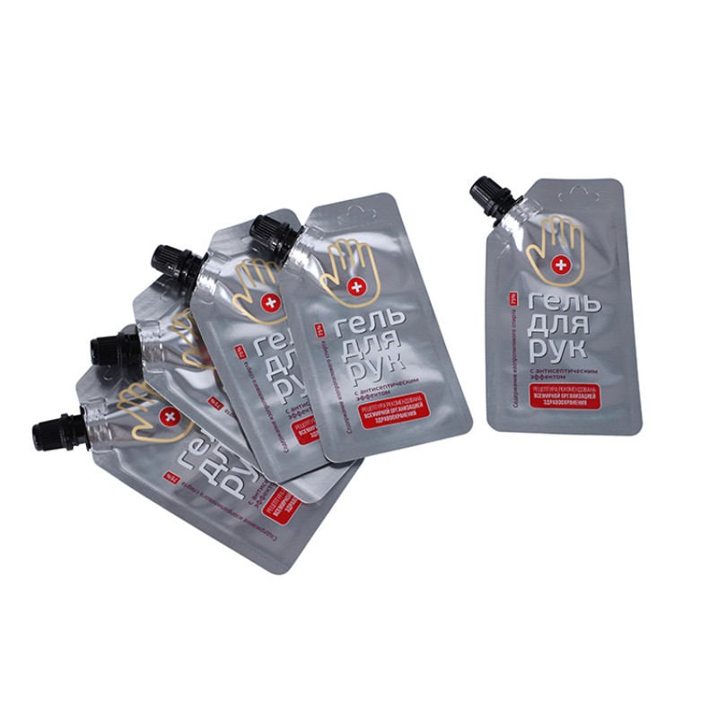 Bolsa con boquilla para bebidas