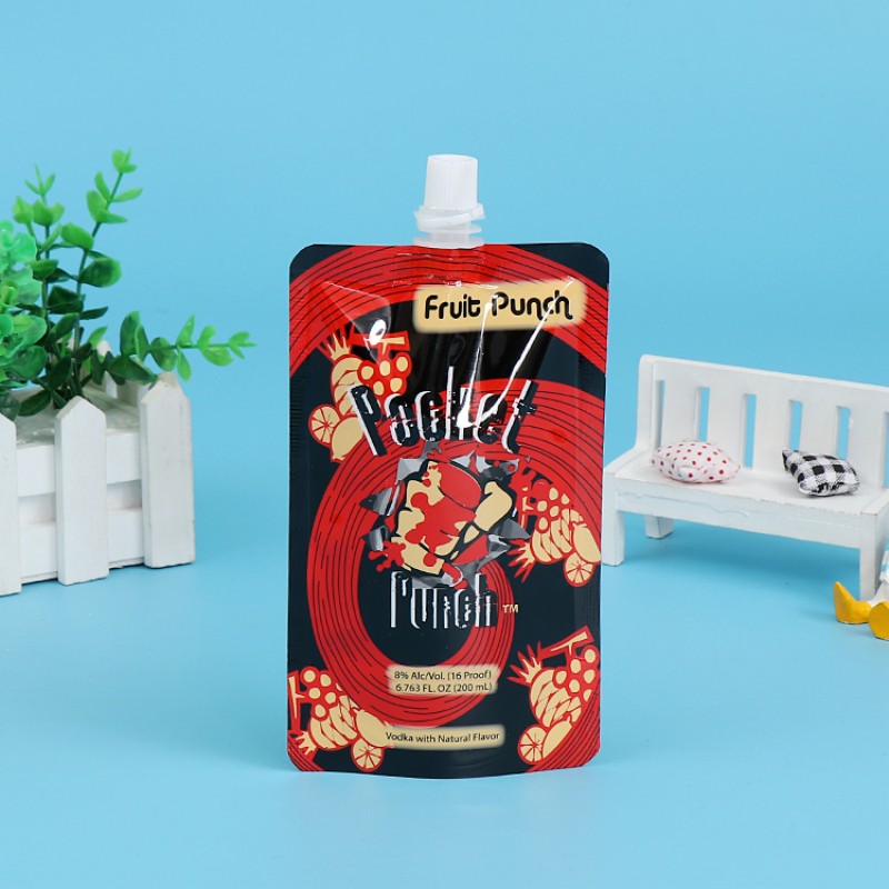 Bolsas con boquilla para bebidas con una gama más amplia de opciones de tapas