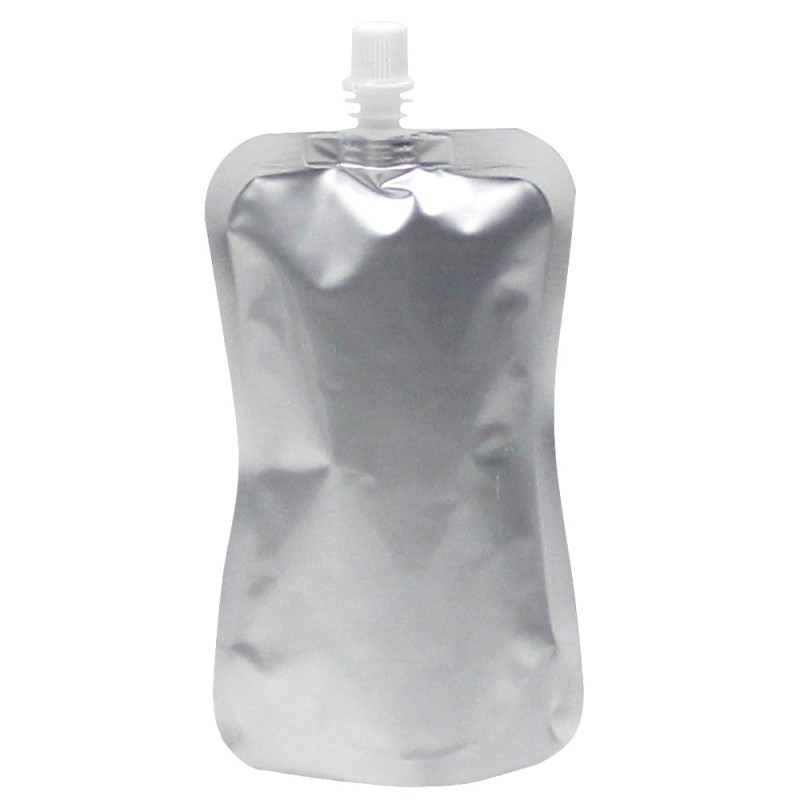 Bolsa con boquilla de aluminio puro